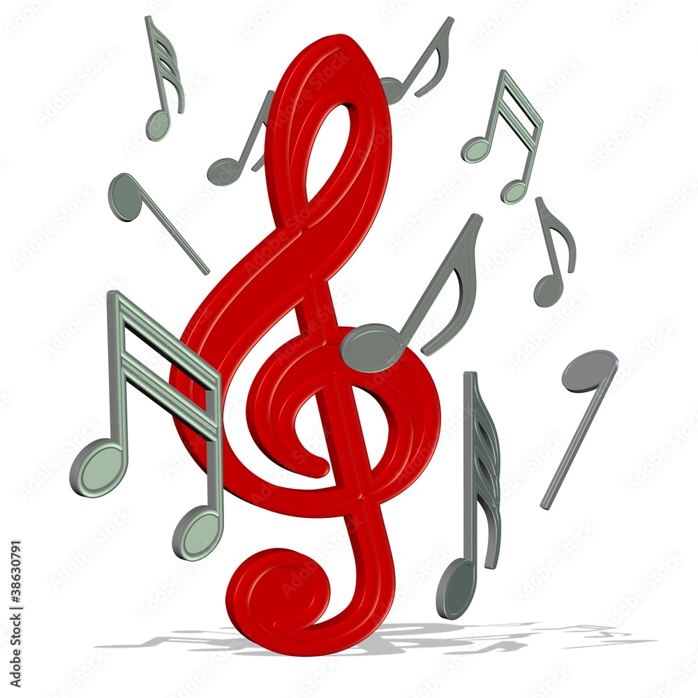 Musik StockIllustration Adobe Stock