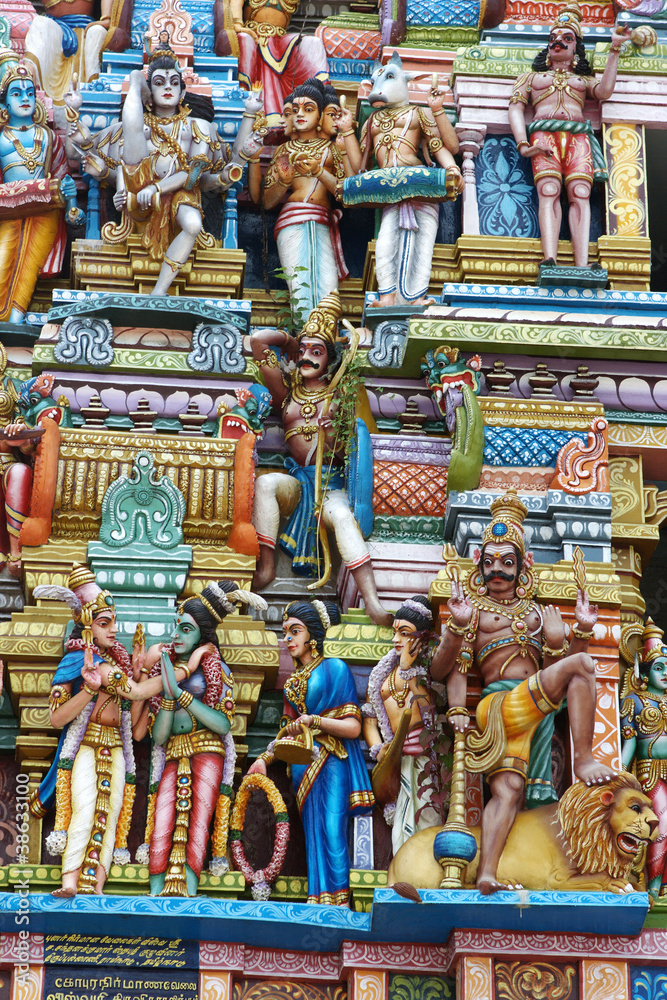 Hindu Temple in Colombo, Sri Lanka