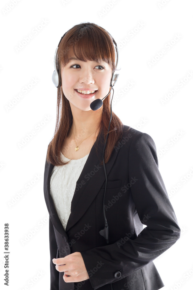 Beautiful business woman