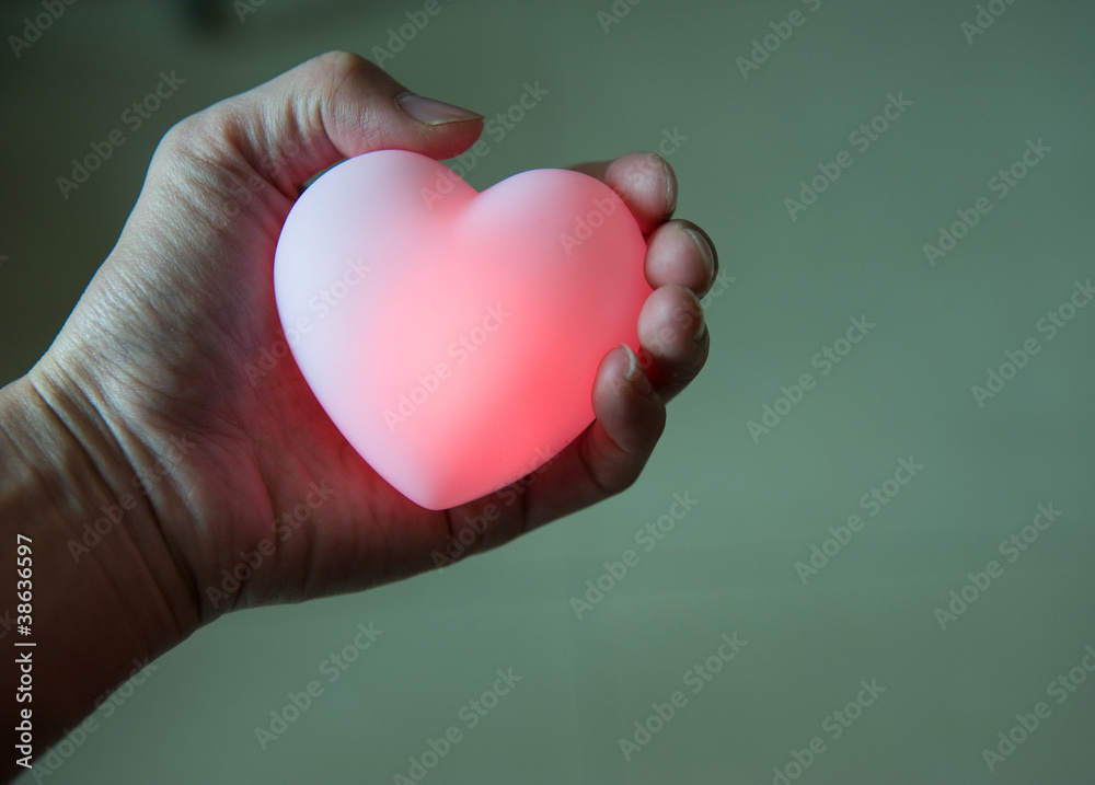 Obraz premium heart in hands