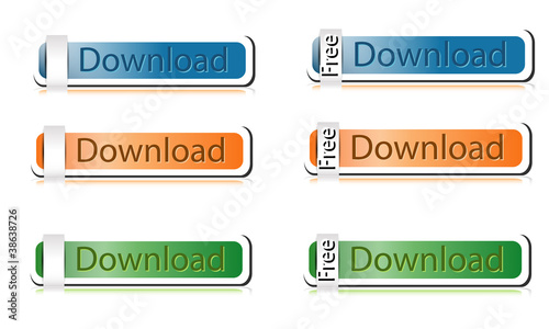 3 sets download buttons