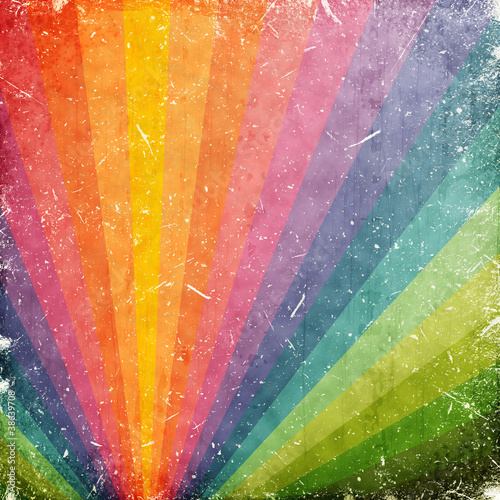 grunge rays background
