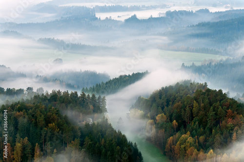 Fototapeta piękny czeski szwajcaria