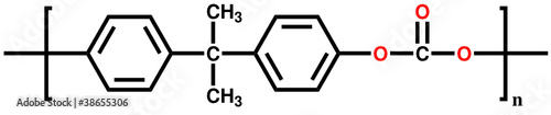 Polycarbonate structural formula