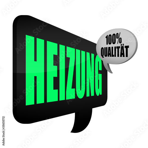 sprechblase v3 heizung 100% qualität I