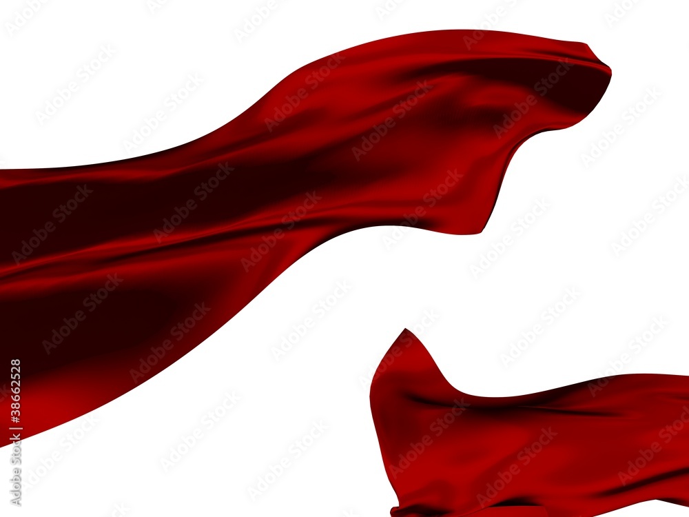 Cut red ribbon Cut red ribbon