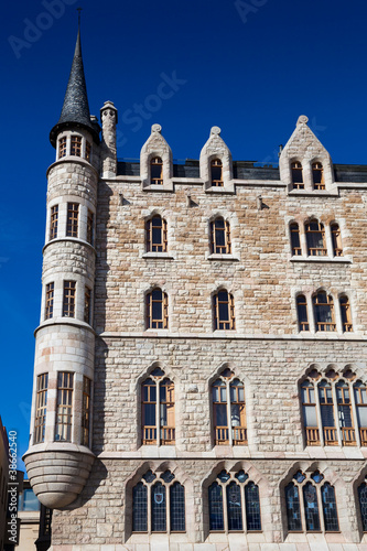 Palacio de Botines, León, Castilla y León, España