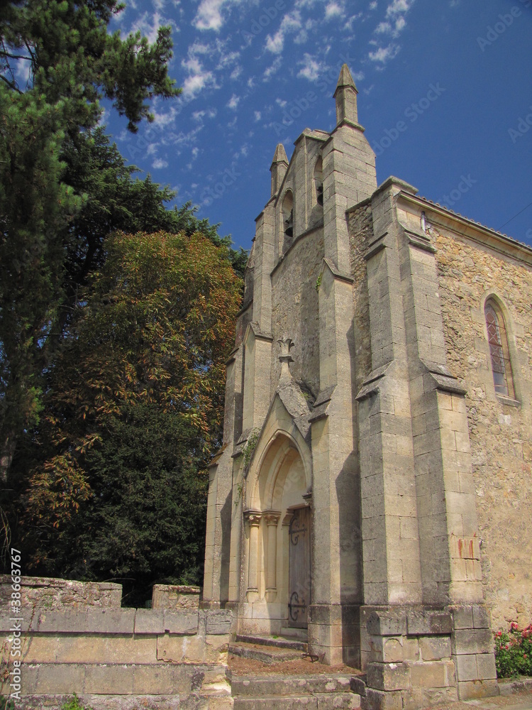Eglise de Blasimon ; Gironde ; Aquitaine
