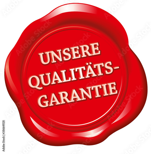 Siegel - Unsere Qualitätsgarantie