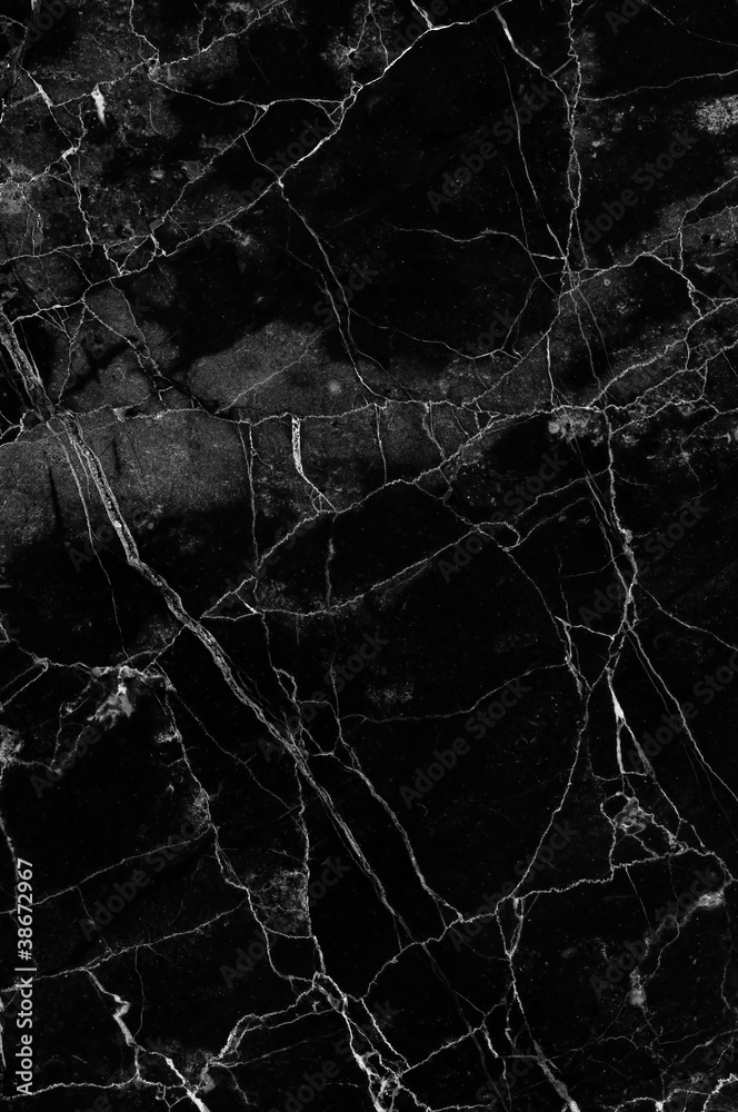 Obraz premium Black large marble texture