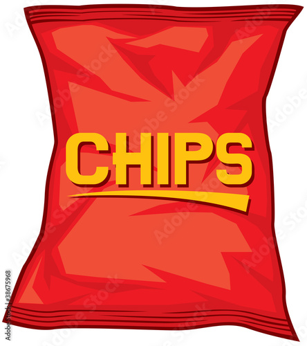 potato chips bag