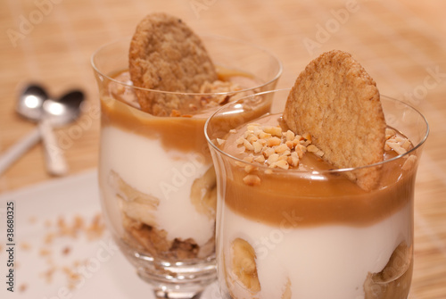 Karamell-Bananen Dessert