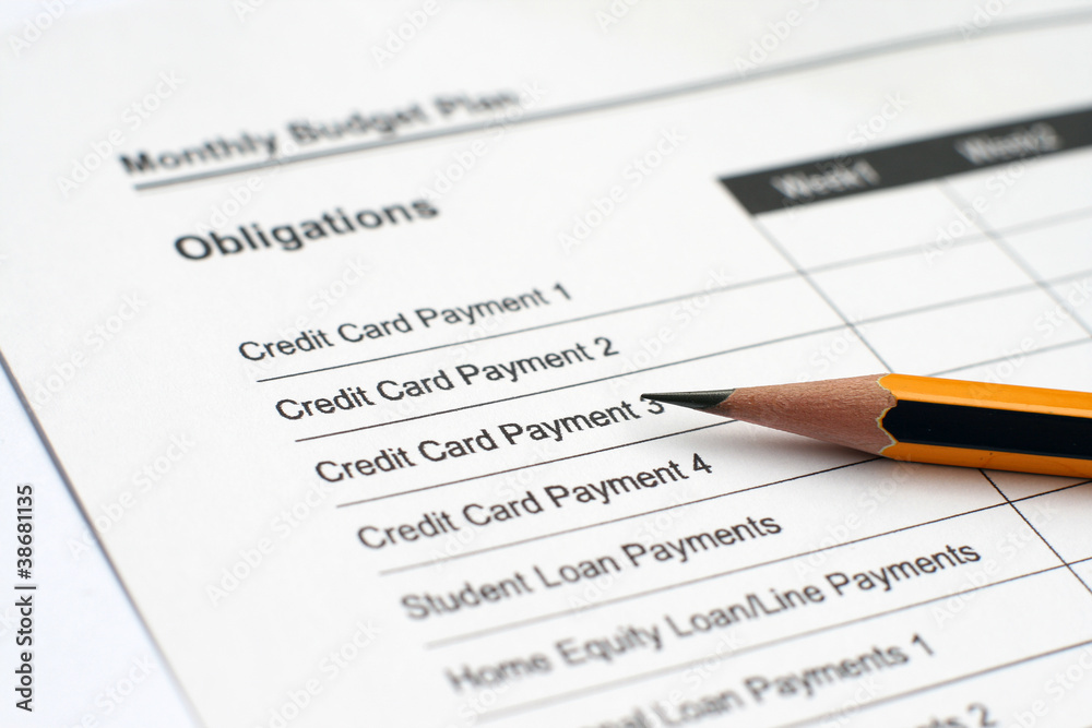 Monthly budget plan Monthly budget plan