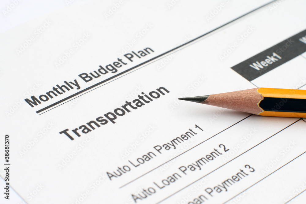 Monthly budget plan Monthly budget plan