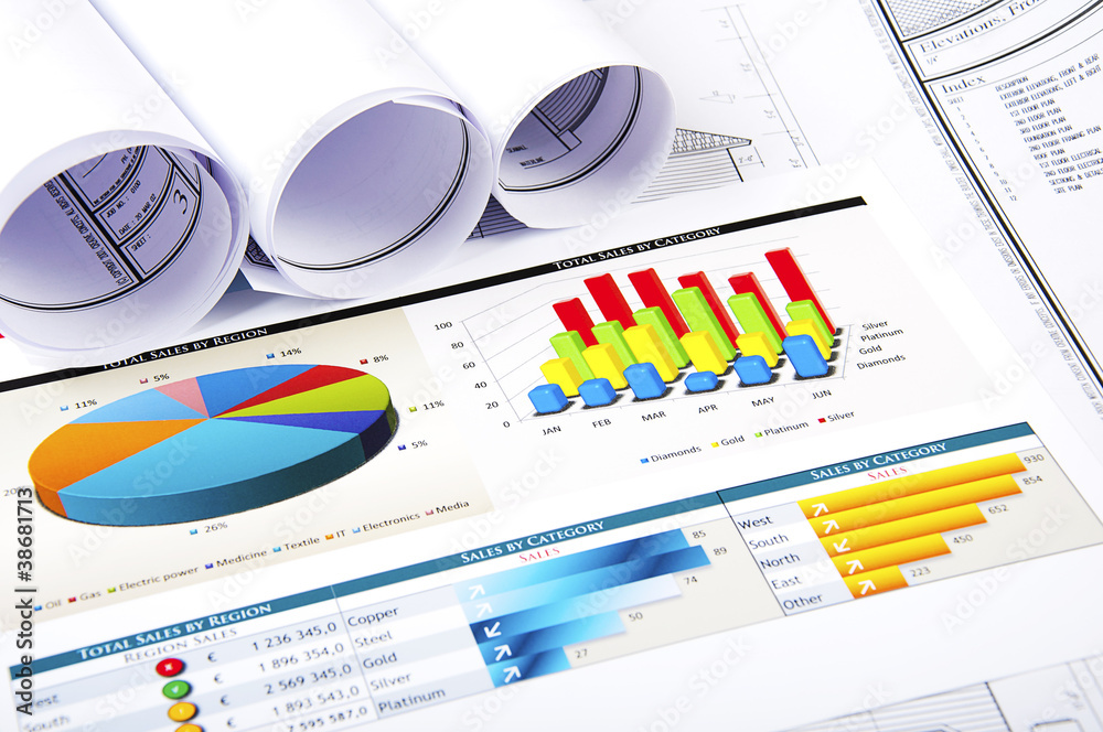 charts, documents, blueprint charts, documents, blueprint