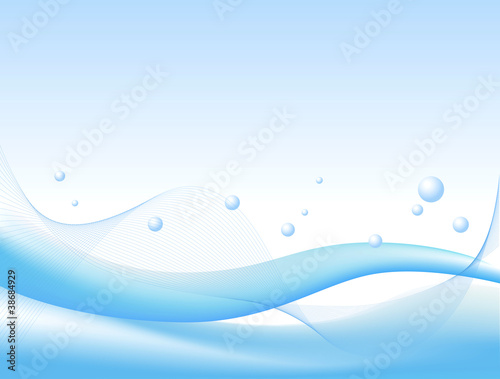 Blue abstract background