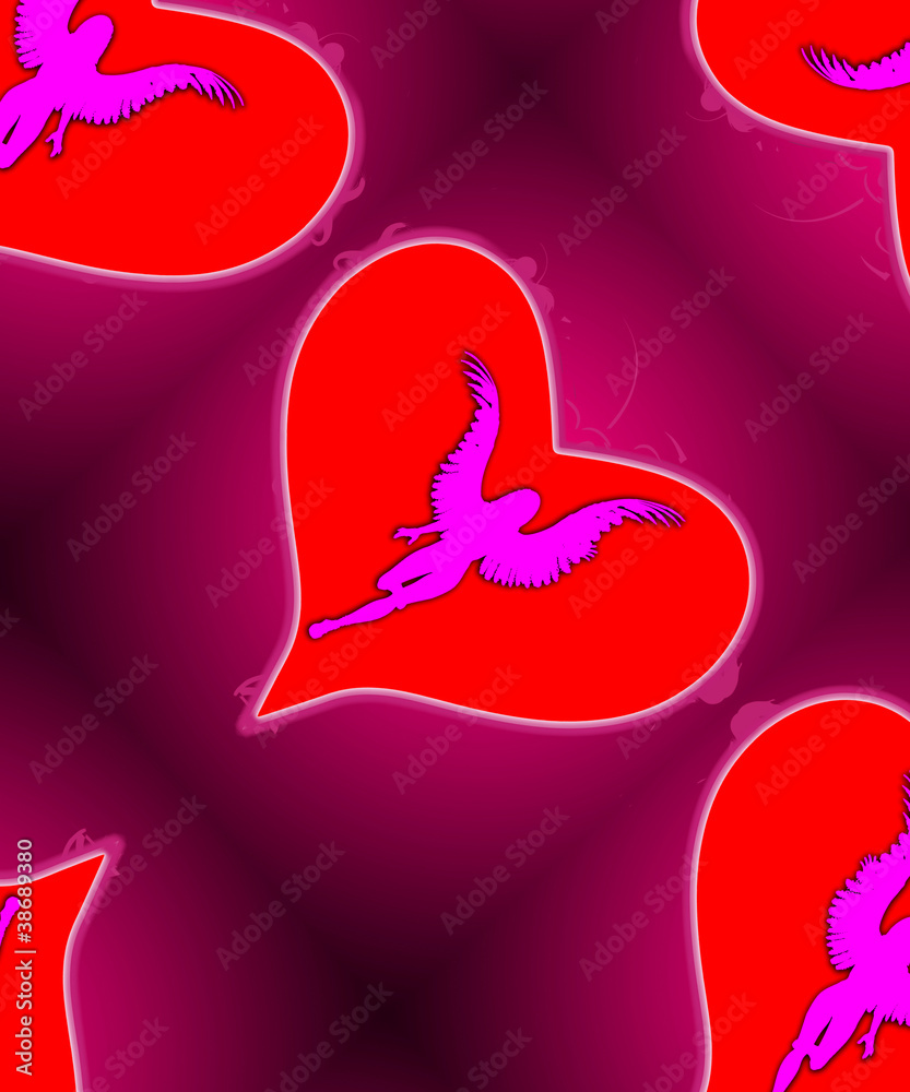 Angel Heart Pattern Angel Heart Pattern