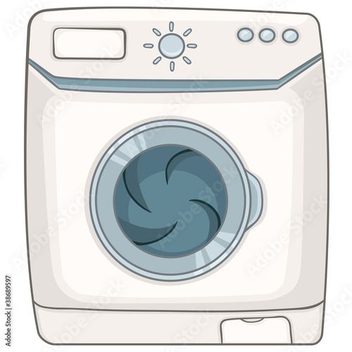 Cartoon Appliences Washing Machine