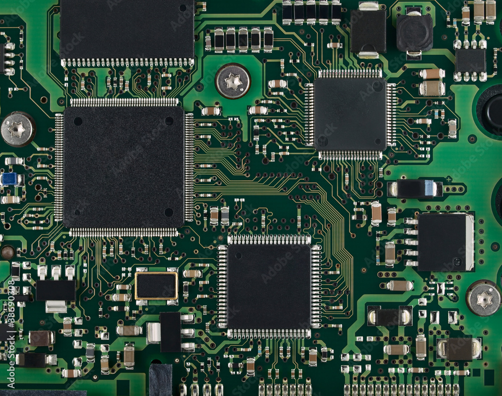 The electronic scheme. The electronic scheme.