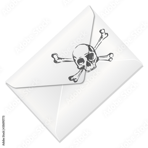 Enveloppe_Tete de mort