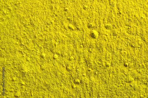 Yellow powder background