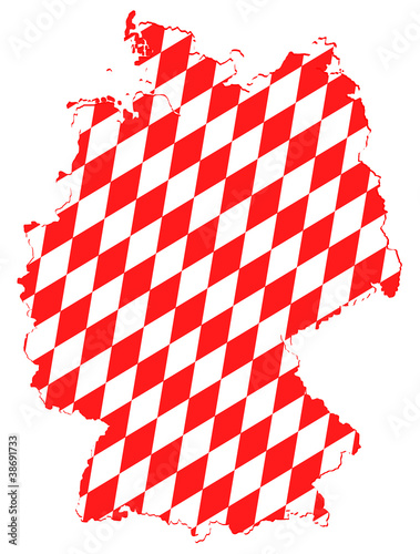 Bayern Karte