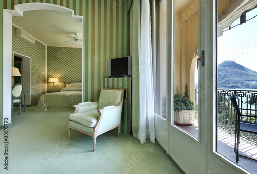 interior luxury apartment  comfortable suite  lounge