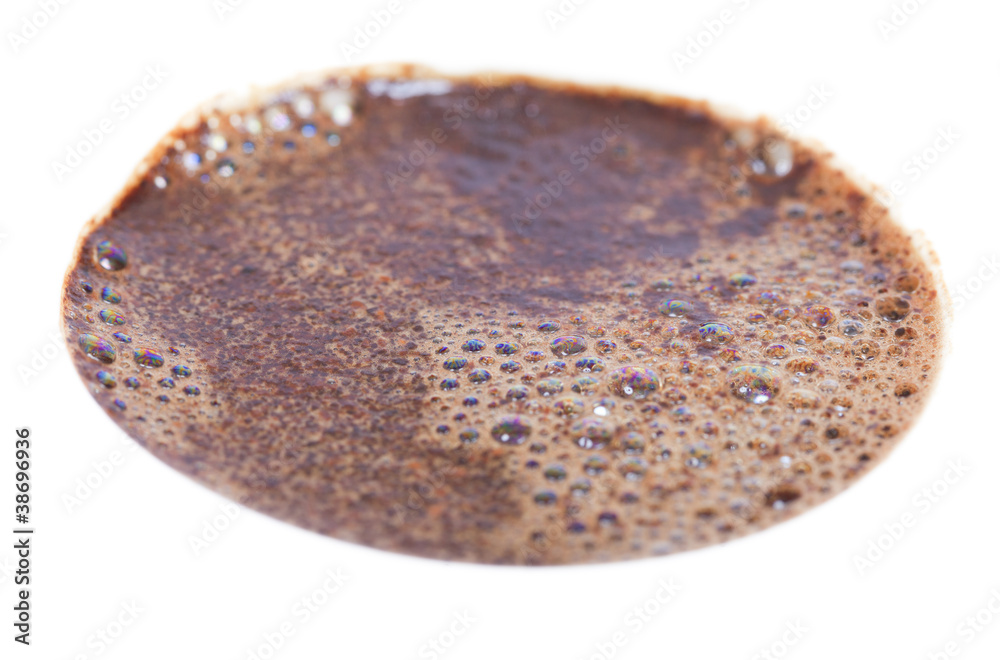 Coffee surface.
