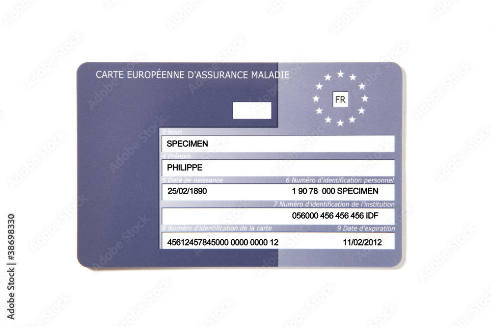 Foto Stock Carte Européenne d'assurance maladie | Adobe Stock
