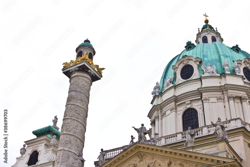 Obraz premium St Charles Cathedral Dome