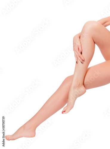 After depilation, perfect female legs © Nobilior