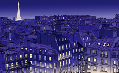 roofs in Paris