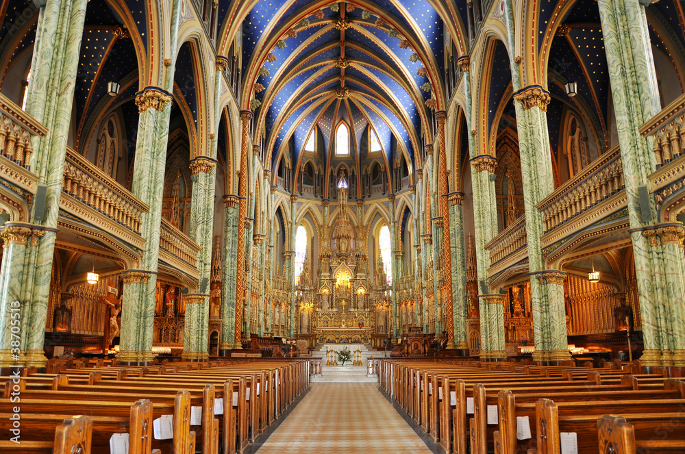 Notre-Dame Cathedral Basilica, Ottawa, Ontario, Canada