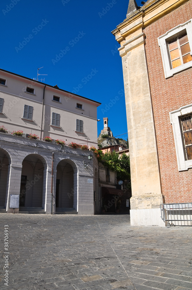 Obraz premium Alleyway. Brisighella. Emilia-Romagna. Italy.