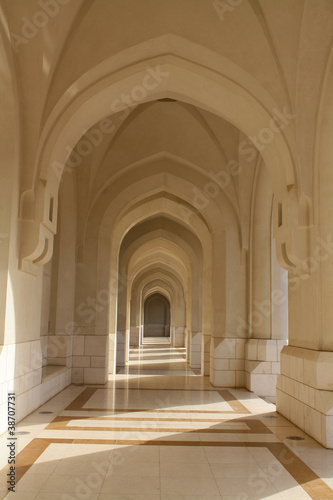 Omán, arquitectura oriental photo