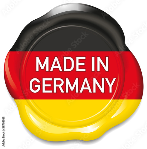 Seal "Made in germany"