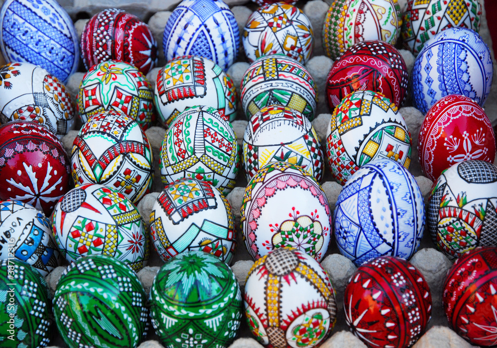 Painted eggs Painted eggs