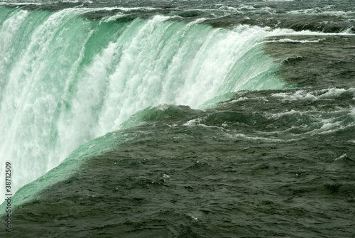 Top of Horseshoe Falls Niagara Falls Canada