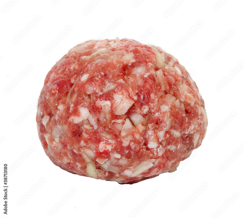 Raw meat-balls Raw meat-balls
