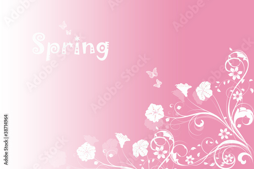 Spring Pink Background