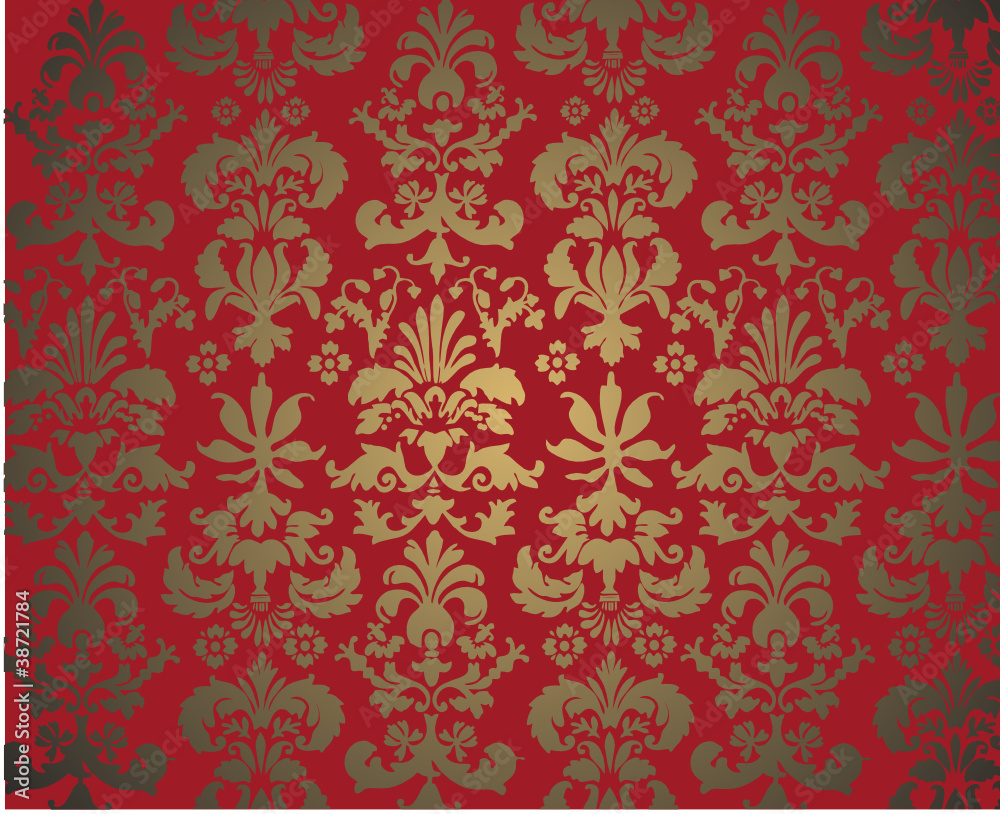 Red And Gold Wallpaper Hd