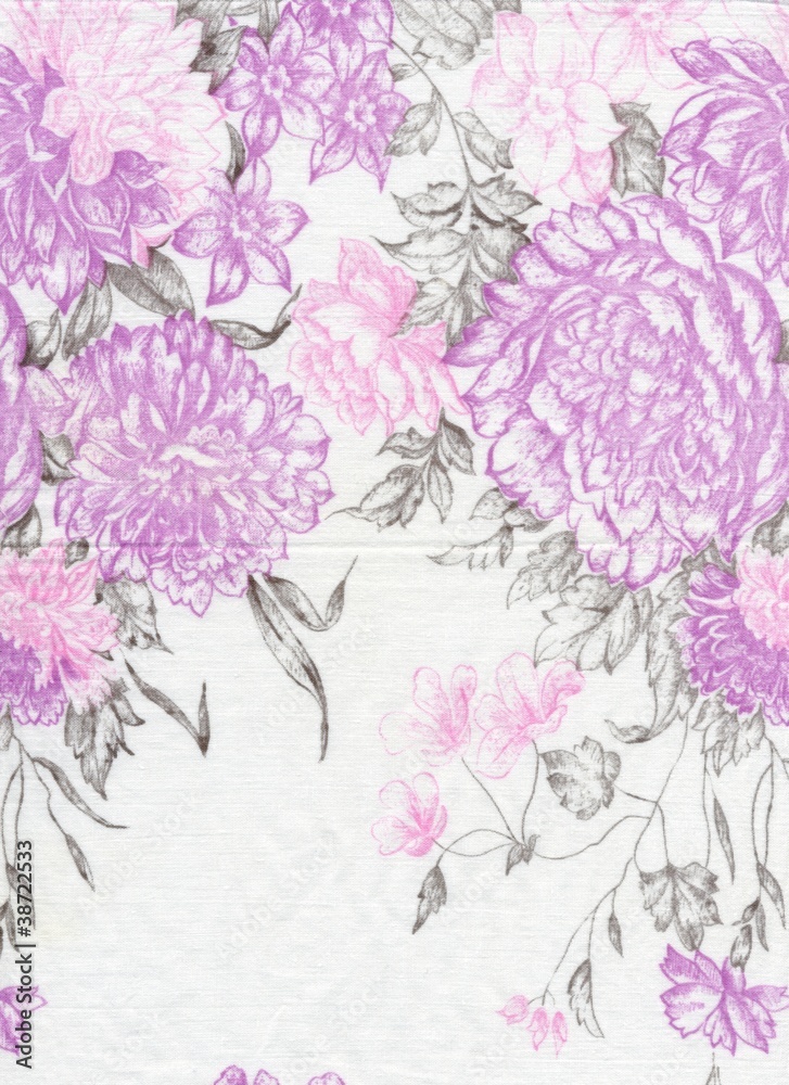 floral textile background floral textile background