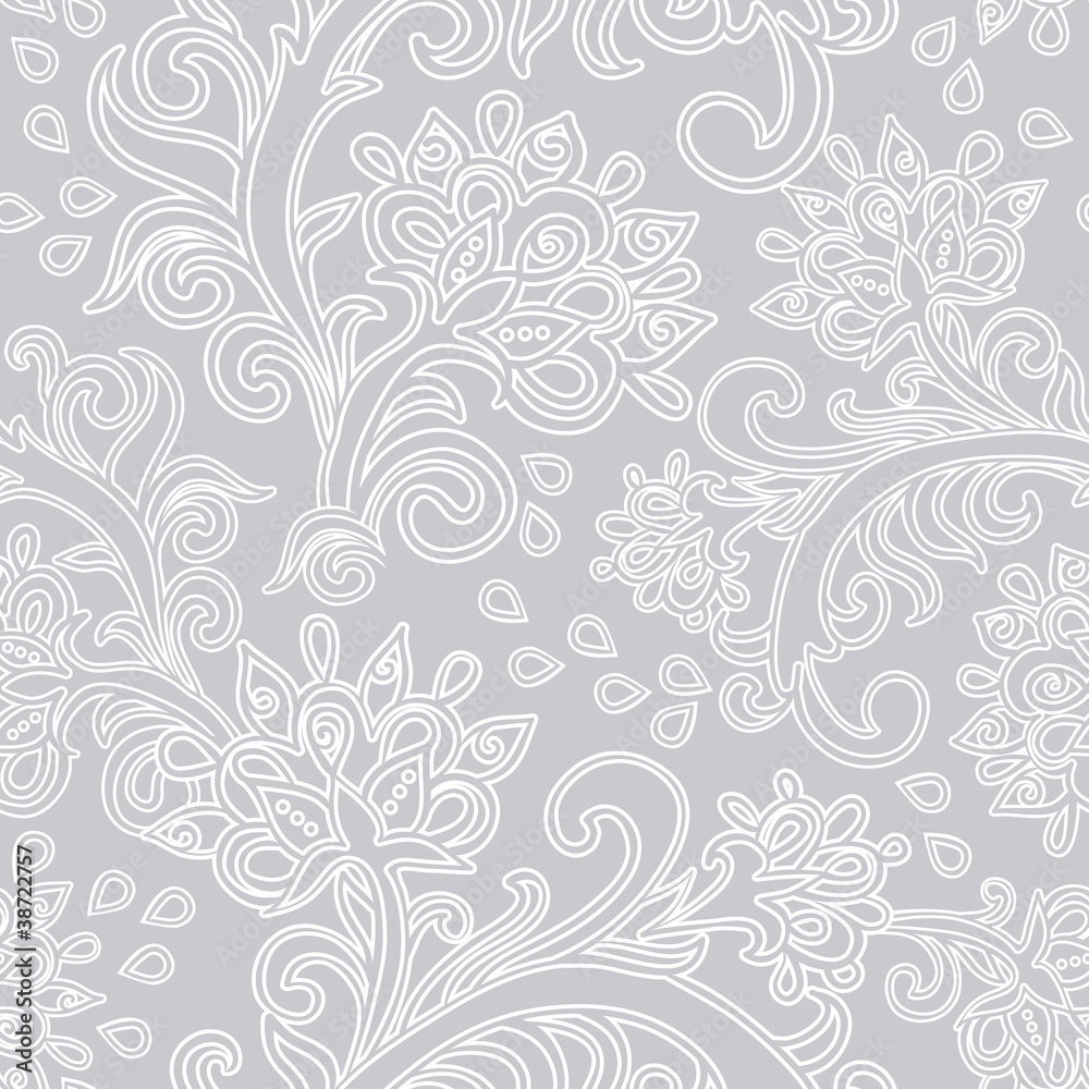Obraz premium .Floral seamless pattern