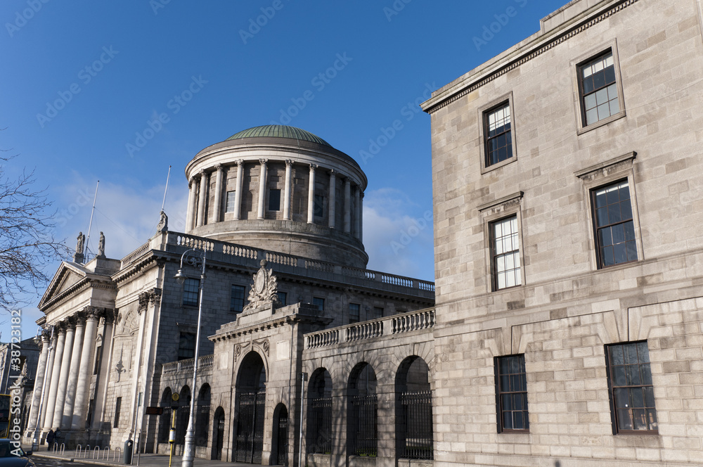 The Four Courts in Dublin City Ireland The Four Courts in Dublin City Ireland