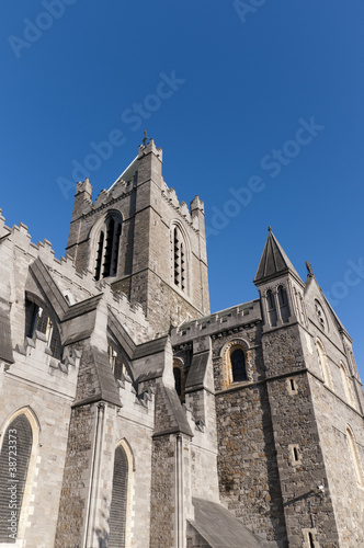 Christ Church Anglican Cathedral in Dublin City Ireland