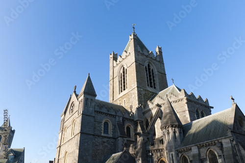 Photography Christ Church Anglican Cathedral in Dublin City Ireland