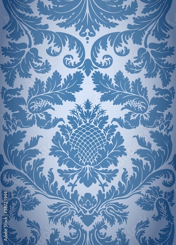 Historical wallpaper pattern