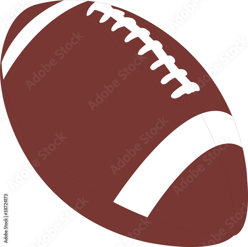 Illustration of football ball - vector