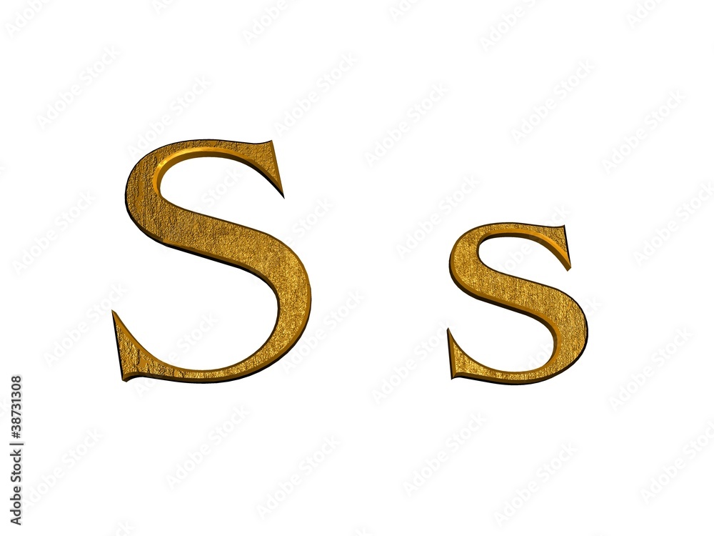 one letter of golden alphabet one letter of golden alphabet