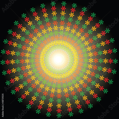 reggae design element